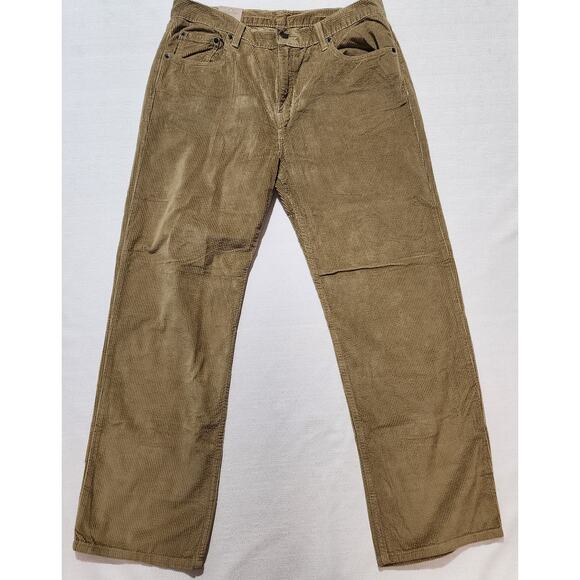 Levi's low pro Mid rise pants waist 32'' length 30'' corduroy - Picture 2 of 6